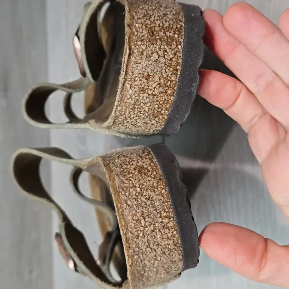 Birkenstock Womens Arizona Taupe Sandals Shoes Sz 42/11