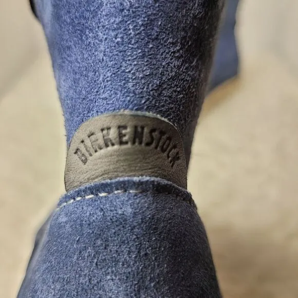 Birkenstock Womens Boots Size 37 EUR 6.5 US Westford, VL Dark Blue Suede Shoes