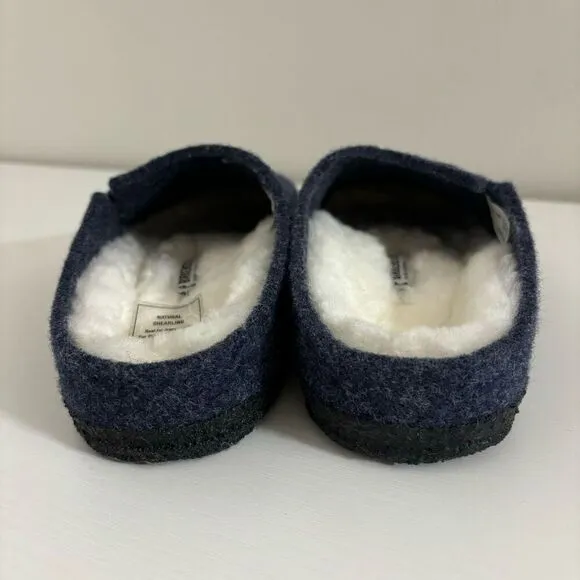 Birkenstock Zermatt Shearling Kids dark blue felt size 2