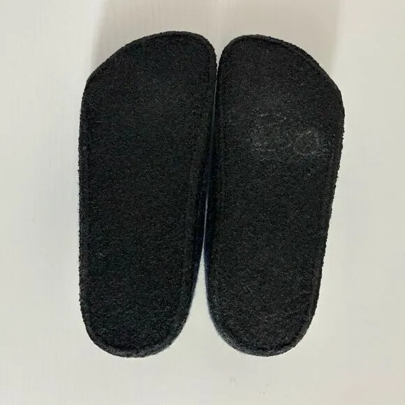 Birkenstock Zermatt Shearling Kids dark blue felt size 2