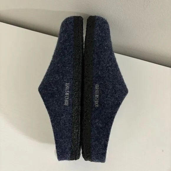 Birkenstock Zermatt Shearling Kids dark blue felt size 2