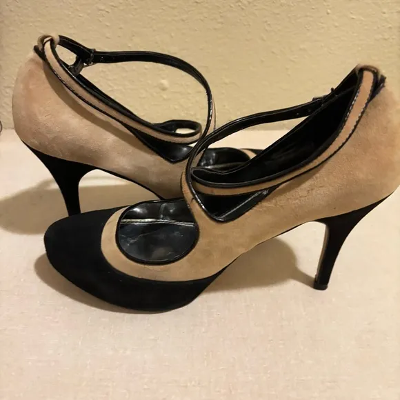 Black and Tan Women Shoes