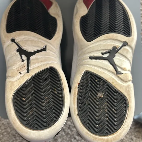 Black and White Jordan High-Top Sneakers