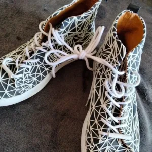 Black Dioniso sneakers, made in Italy. Size 40.