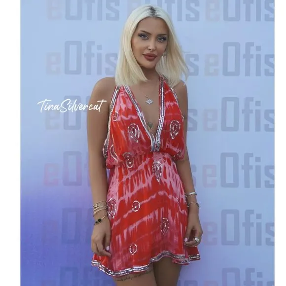 BLOGGER'S FAVE! Zara Red Sequin Mini Dress NWT