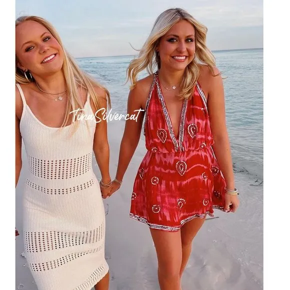 BLOGGER'S FAVE! Zara Red Sequin Mini Dress NWT