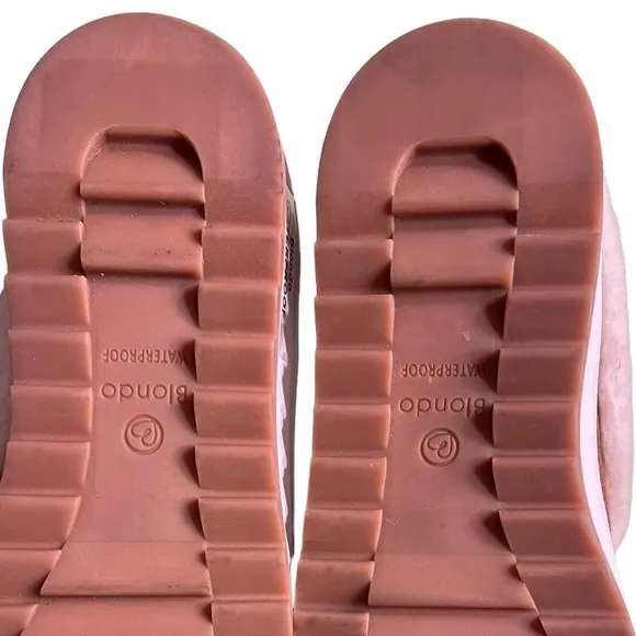 BLONDO Suri Tan  Suede Waterproof Slip On Sneaker Shoes Size 5.5
