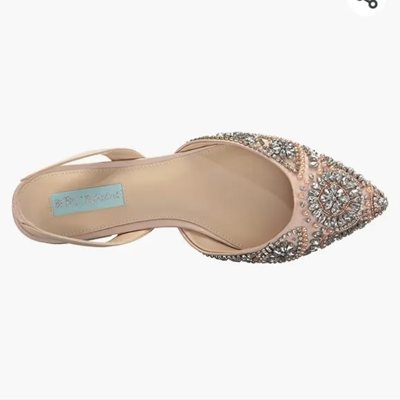 Blue by Betsey Johnson Women's Sb-Molly Pointed Toe Flat