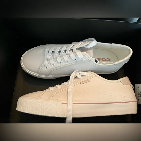 BNIB COACH Women’s Citysole Leather Platform Sneakers Size 8.5 (They Run Big)