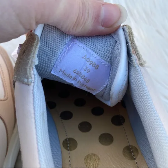 Boden platform natural metallic rhea Sneakers 39