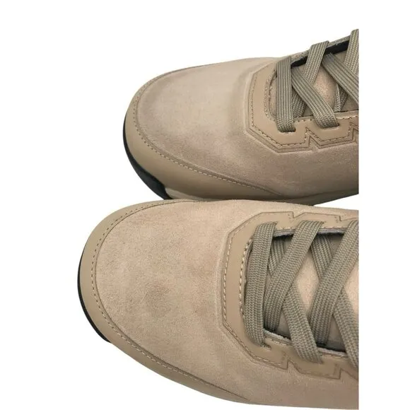 BOGS Boots Mens Size 11.5 Slate Mid Suede Taupe Lace Composite Toe