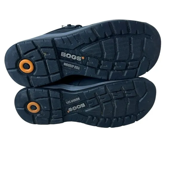 Bogs Shale Mid Comp Toe ESD Men's Waterproof Boots Black Multi 11