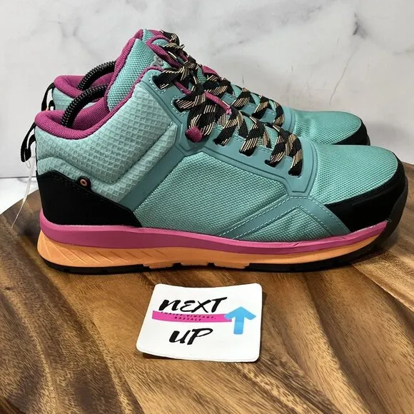 Bogs Womens Sandstone Mid Composite Toe sz 8.5 Ankle Boots Turquoise NEW NO BOX