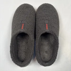 Bombas Sunday Slippers Men's 12 Shoes Gray Sherpa Comfort Casual Slip On Mules