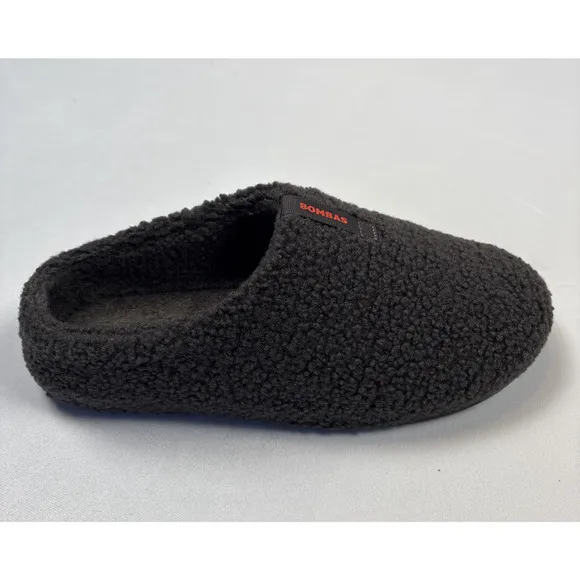 Bombas Sunday Slippers Men's 12 Shoes Gray Sherpa Comfort Casual Slip On Mules