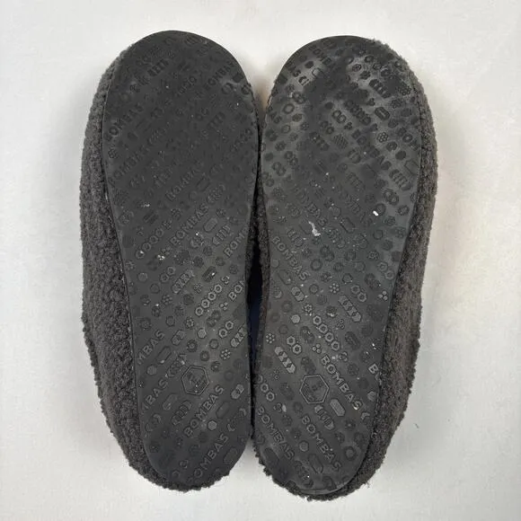 Bombas Sunday Slippers Men's 12 Shoes Gray Sherpa Comfort Casual Slip On Mules