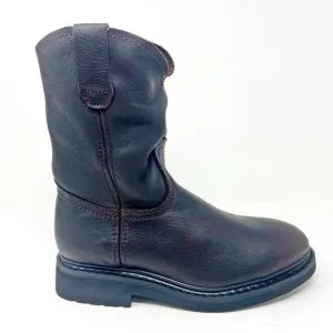 Bonanza 10&quot; Wellington Goodyear Welt Brown Leather Mens Work Boots BAT107