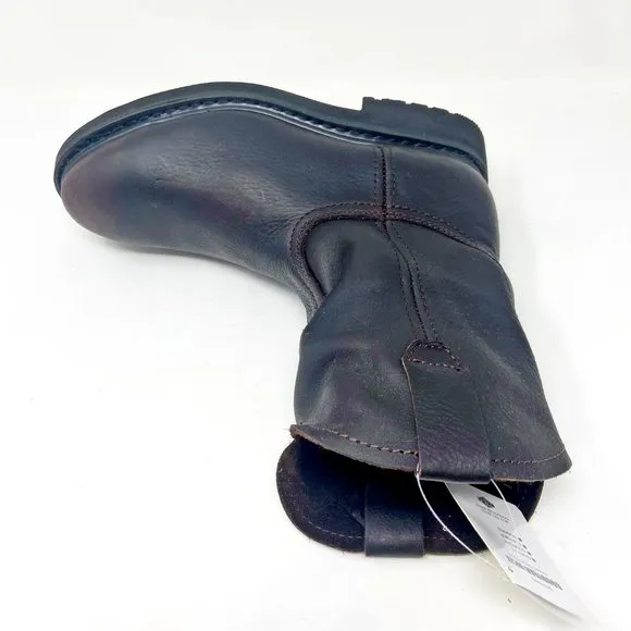 Bonanza 10&quot; Wellington Goodyear Welt Brown Leather Mens Work Boots BAT107