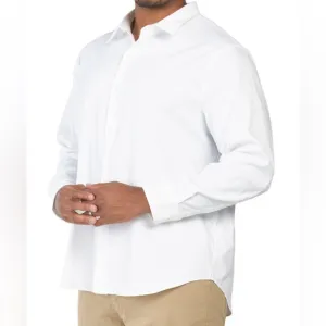 Bonobos Tech Button Down Shirt White Size 3XL