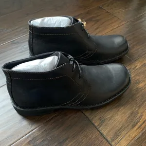 Born Men’s Harrison Leather Boots size 15, Black