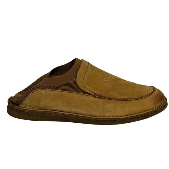 Born Men's Shoes Samuel Suede SZ 13 Slip On Brown Casual Loafer Comfort Easy On