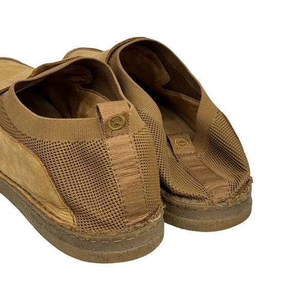 Born Men's Shoes Samuel Suede SZ 13 Slip On Brown Casual Loafer Comfort Easy On