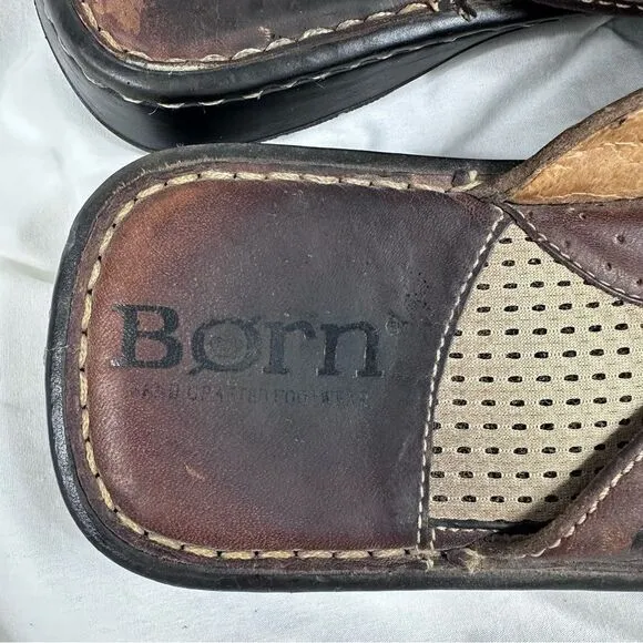 Born men’s leather sandals