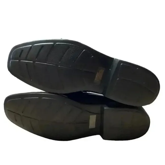 Bostonian Laureate Mens 14 M Slip On Loafer Dress Shoes Black Leather NEW