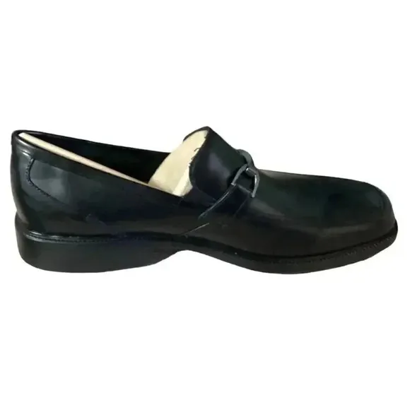 Bostonian Laureate Mens 14 M Slip On Loafer Dress Shoes Black Leather NEW