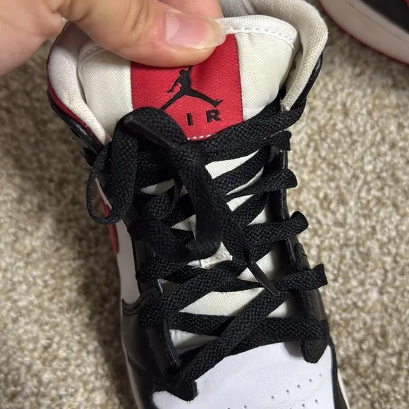 Boys Air Jordan high top sneakers