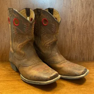 Boys square toe Ariat boots