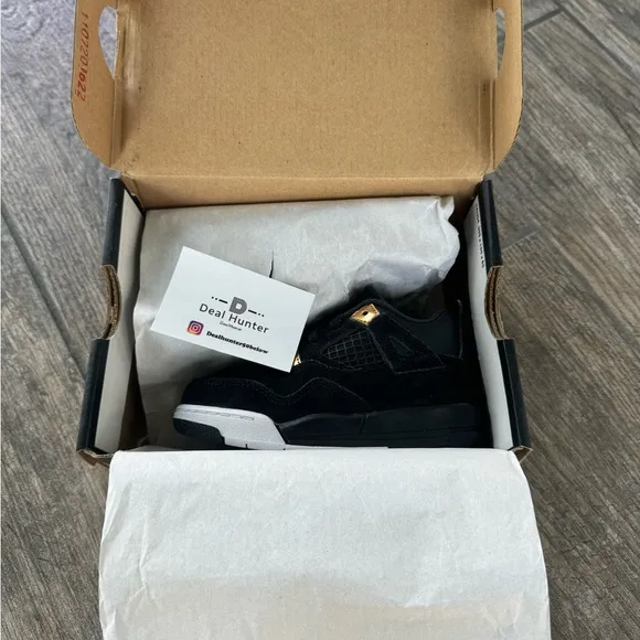 Brand New Air Jordan 4 Retro “Royalty” Toddler Shoes