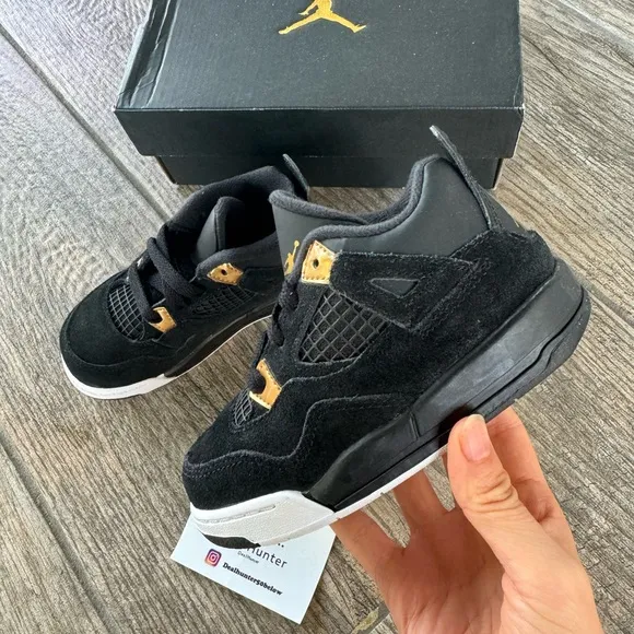 Brand New Air Jordan 4 Retro “Royalty” Toddler Shoes