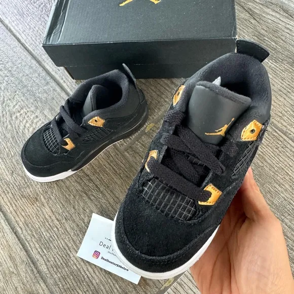 Brand New Air Jordan 4 Retro “Royalty” Toddler Shoes