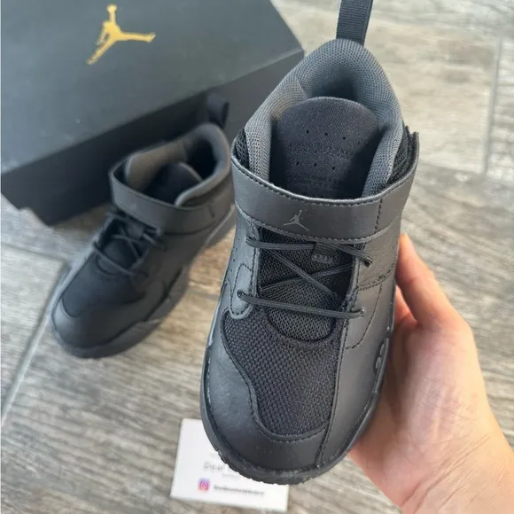 Brand New Air Jordan Stay Loyal 2 ‘Black Metallic Silver’ Toddler’s Shoes