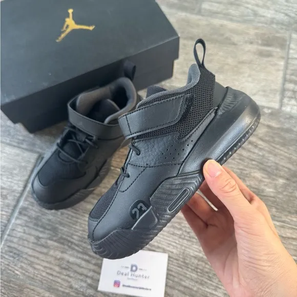 Brand New Air Jordan Stay Loyal 2 ‘Black Metallic Silver’ Toddler’s Shoes