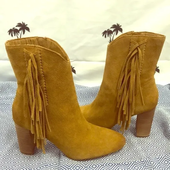 Brand New Charles David Suede Leather Boots