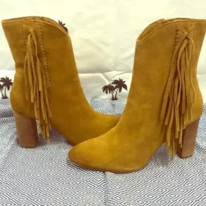 Brand New Charles David Suede Leather Boots