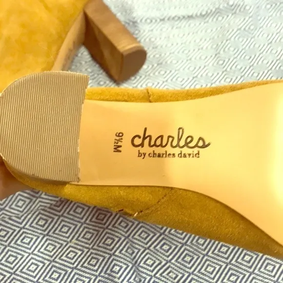 Brand New Charles David Suede Leather Boots