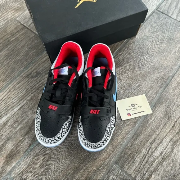 Brand New Jordan Legacy 312 Low Preschool Kids Shoes “Chicago Flag”