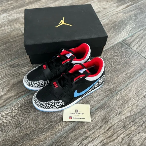 Brand New Jordan Legacy 312 Low Preschool Kids Shoes “Chicago Flag”