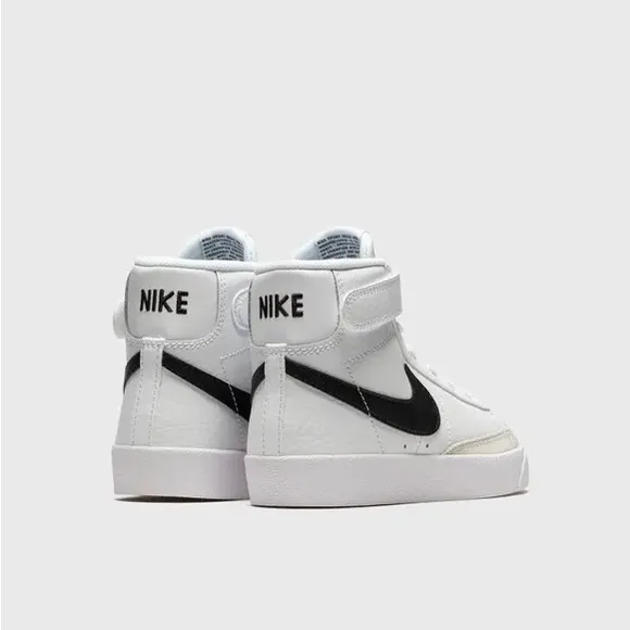 Brand New Nike Blazer Mid '77 Preschool/Little Kids' Shoes “White/Black”