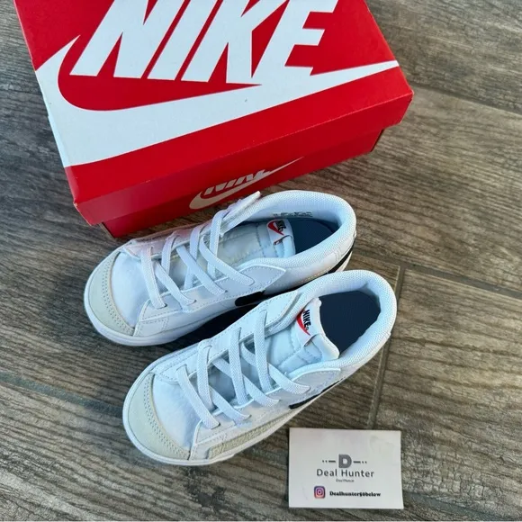 Brand New Nike Blazer Mid ‘77 Toddler’s Shoes “White/Black”