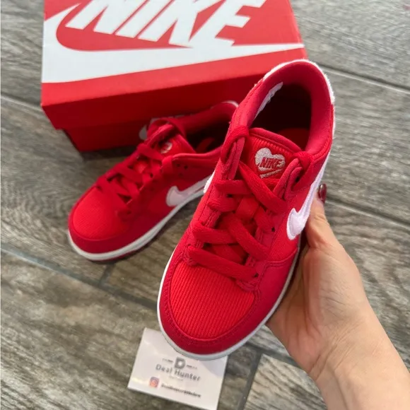 Brand New Nike Dunk Low PS Valentine’s Day Kids Shoes