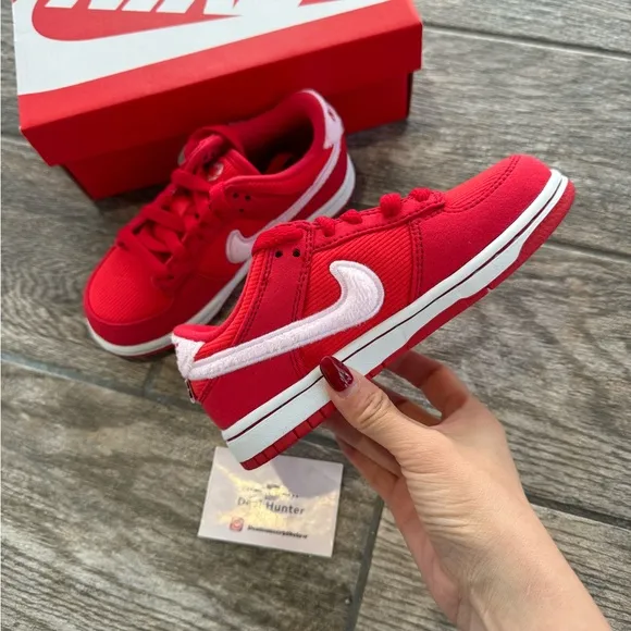 Brand New Nike Dunk Low PS Valentine’s Day Kids Shoes