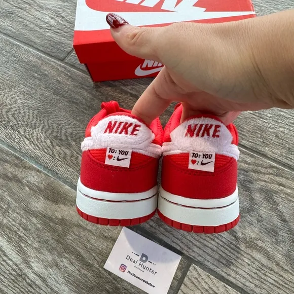 Brand New Nike Dunk Low PS Valentine’s Day Kids Shoes