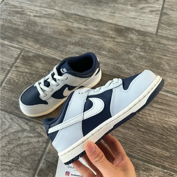 Brand New Nike Dunk Low Toddler Shoes “Midnight Navy”