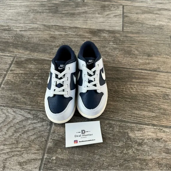 Brand New Nike Dunk Low Toddler Shoes “Midnight Navy”