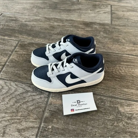 Brand New Nike Dunk Low Toddler Shoes “Midnight Navy”