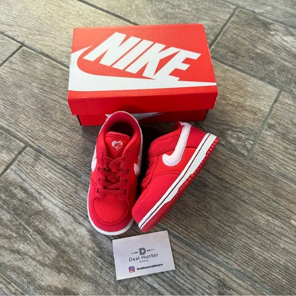 Brand New Nike Dunk Low Toddler Shoes “Valentines Day “FZ3551 612”